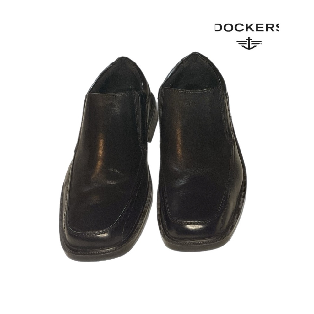 Dockers Men’s EDISON Style 9033524  Slip On Dress Loafer 9.5M Black Leather